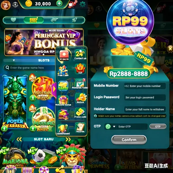 RP99 Bonus Member Baru 100%