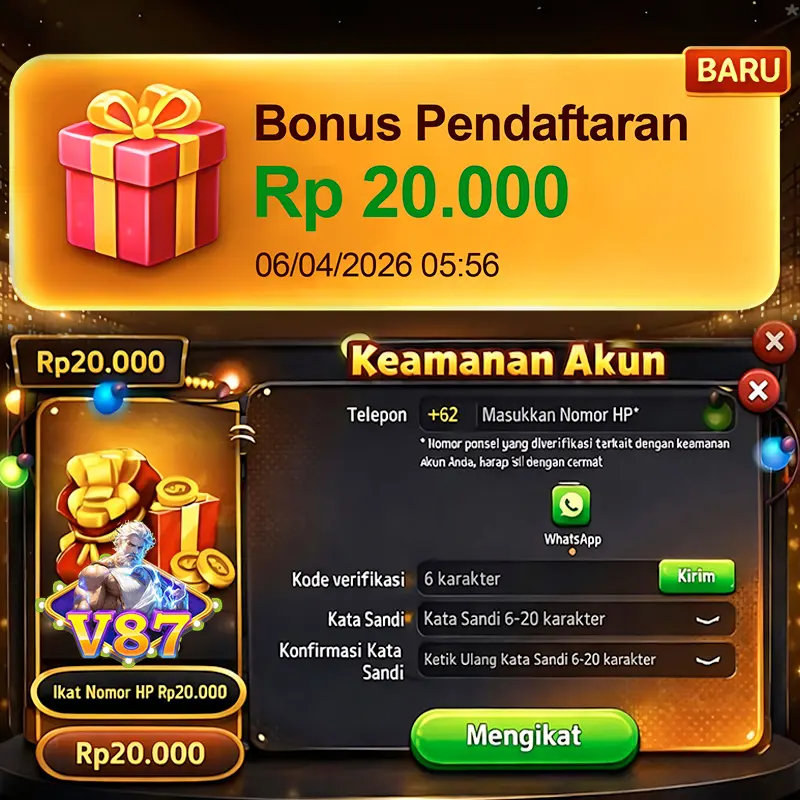 V87 APK Resmi Unduh Indonesia