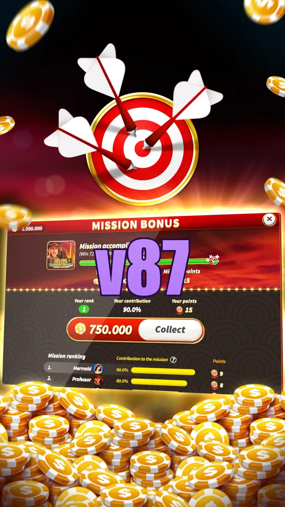 v87 Tangkapan Layar - APK Resmi